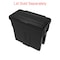 Toter 16 Gallon Slimline Rectangular Trash Can - Black SL016 - alternate 3